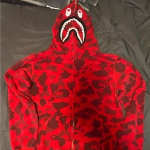 Red Bape Hoodie